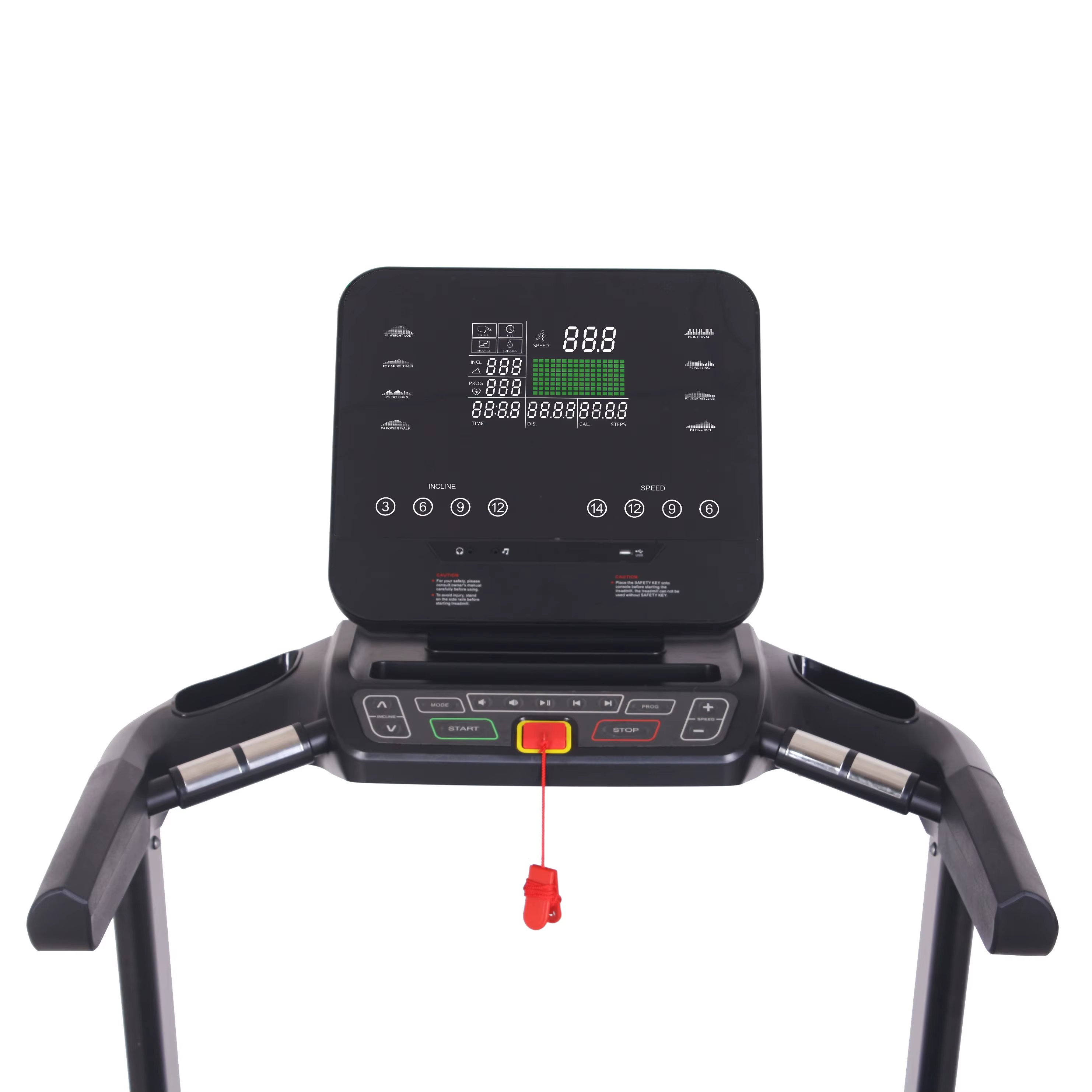 Gymbopro High-end Indoor Home Gym High Quality Electric Treadmill Machine Auto Incline — image 4
