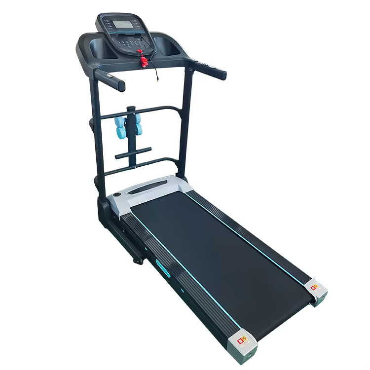 Gymbopro With Dumbbell Holder for Quick Storage Foldable Treadmill Machine for Home — image 4