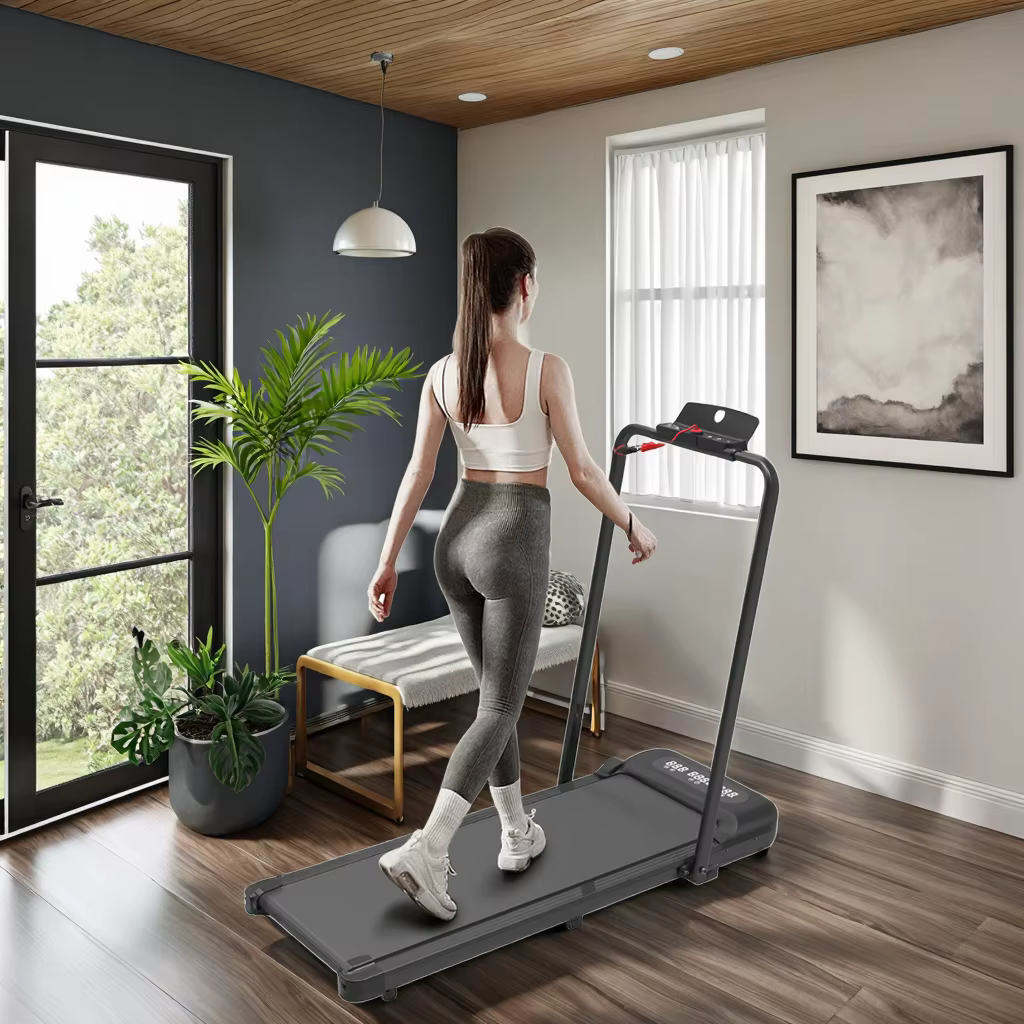 Compact Under-Desk Treadmill Walking Pad for Home Use and Body Building High Power Output — image 3