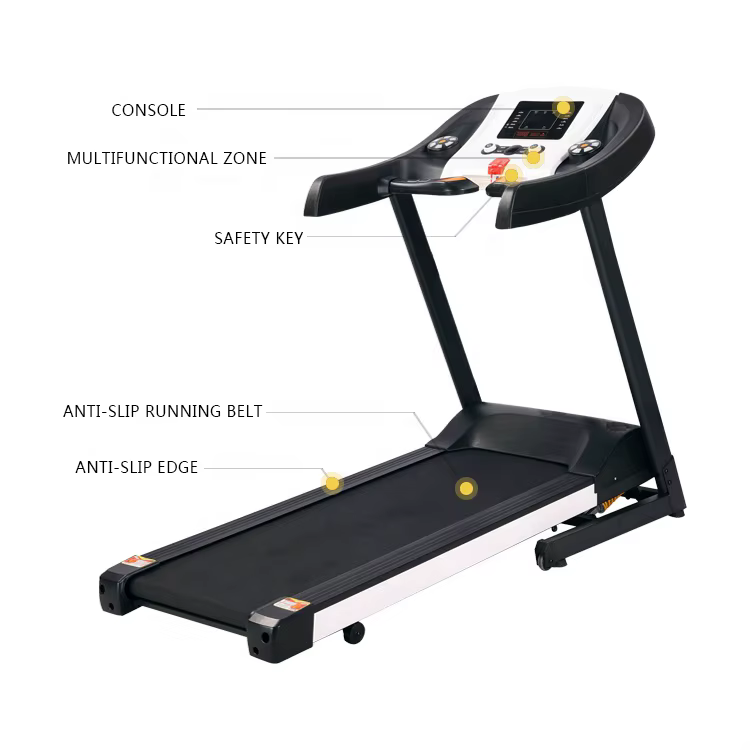 Home Fitness Walking Electric Running Machine Motorized Treadmill — image 2