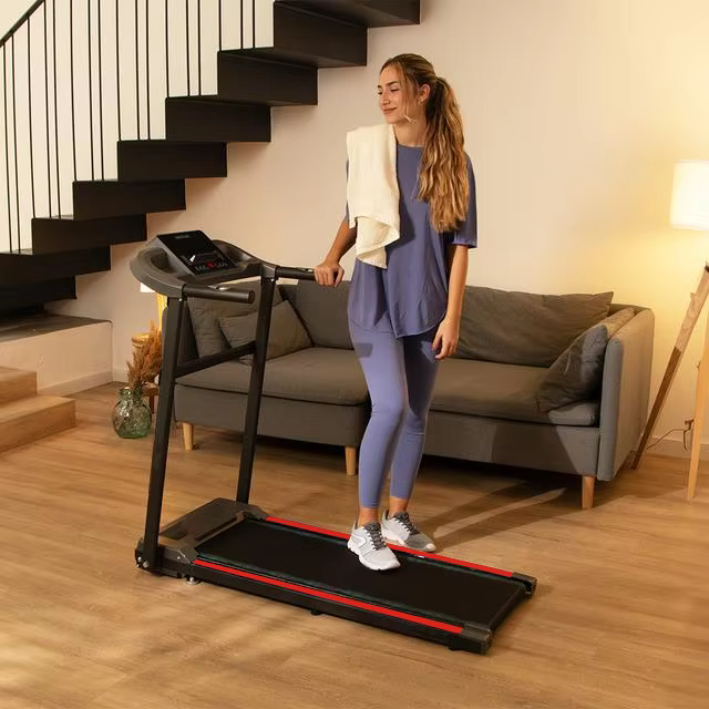High Quality at a Favorable Price with LCD Control Panel Foldable Portable Treadmill for Home — image 3