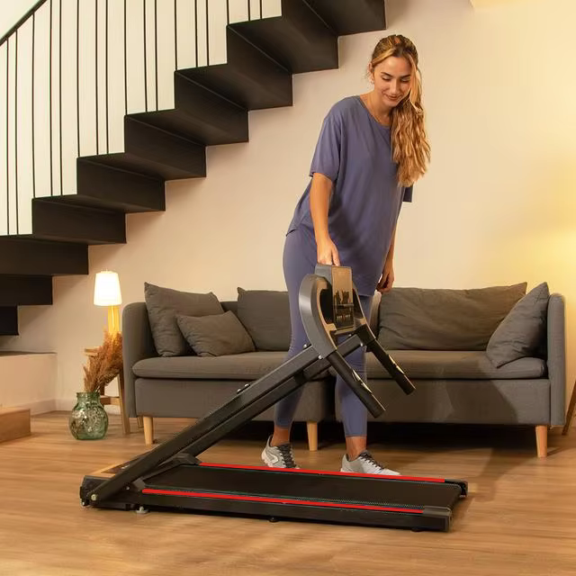 High Quality at a Favorable Price with LCD Control Panel Foldable Portable Treadmill for Home — image 4