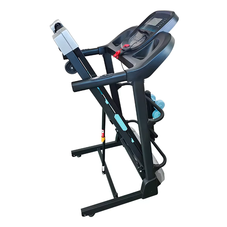 Gymbopro Multifunctional with Dumbbell Shelf Foldable Electric Incline Treadmill Professional for Home Use — image 6
