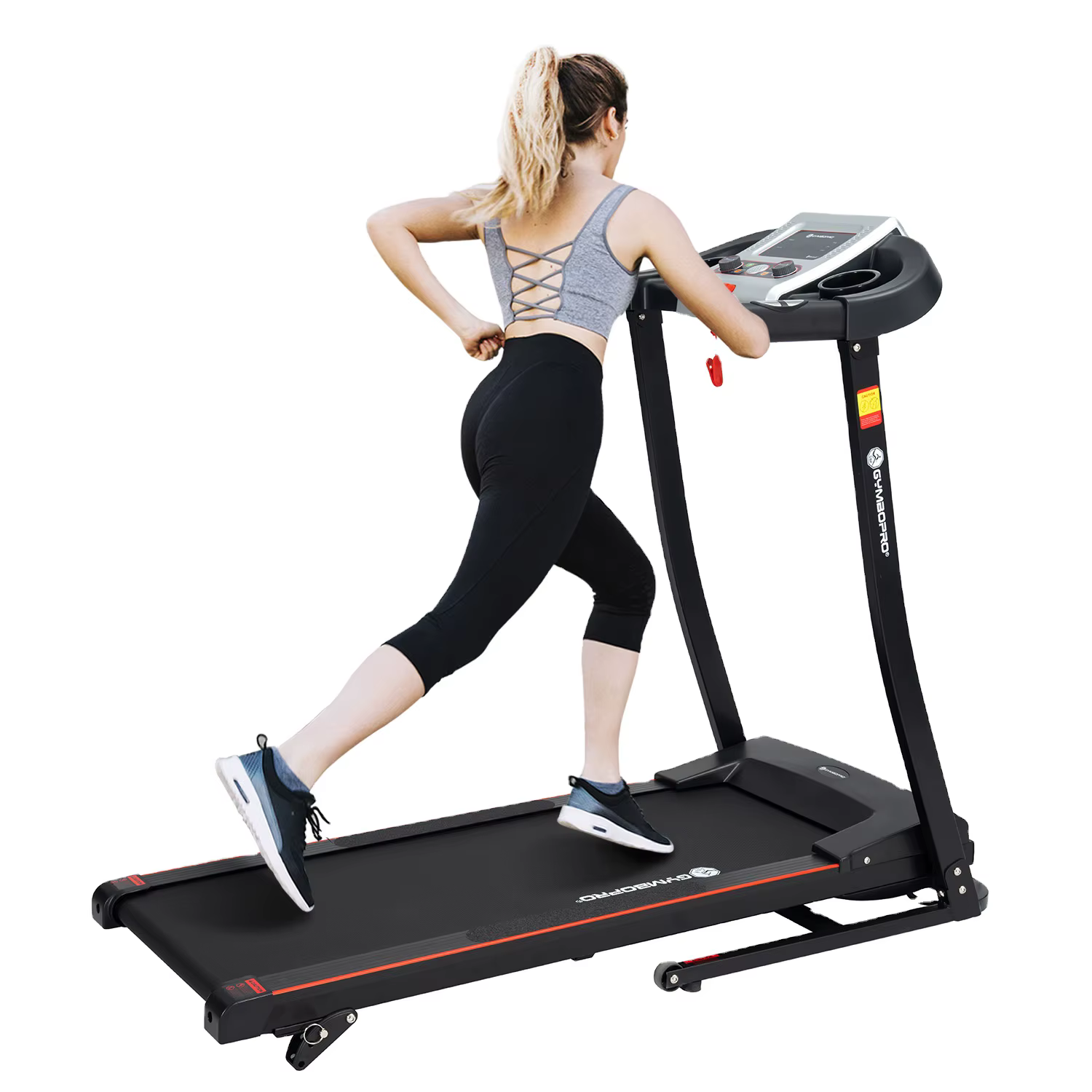 With Monitor for Heart Rate Detection Foldable Cheap Treadmills Home Under 100 — image 2