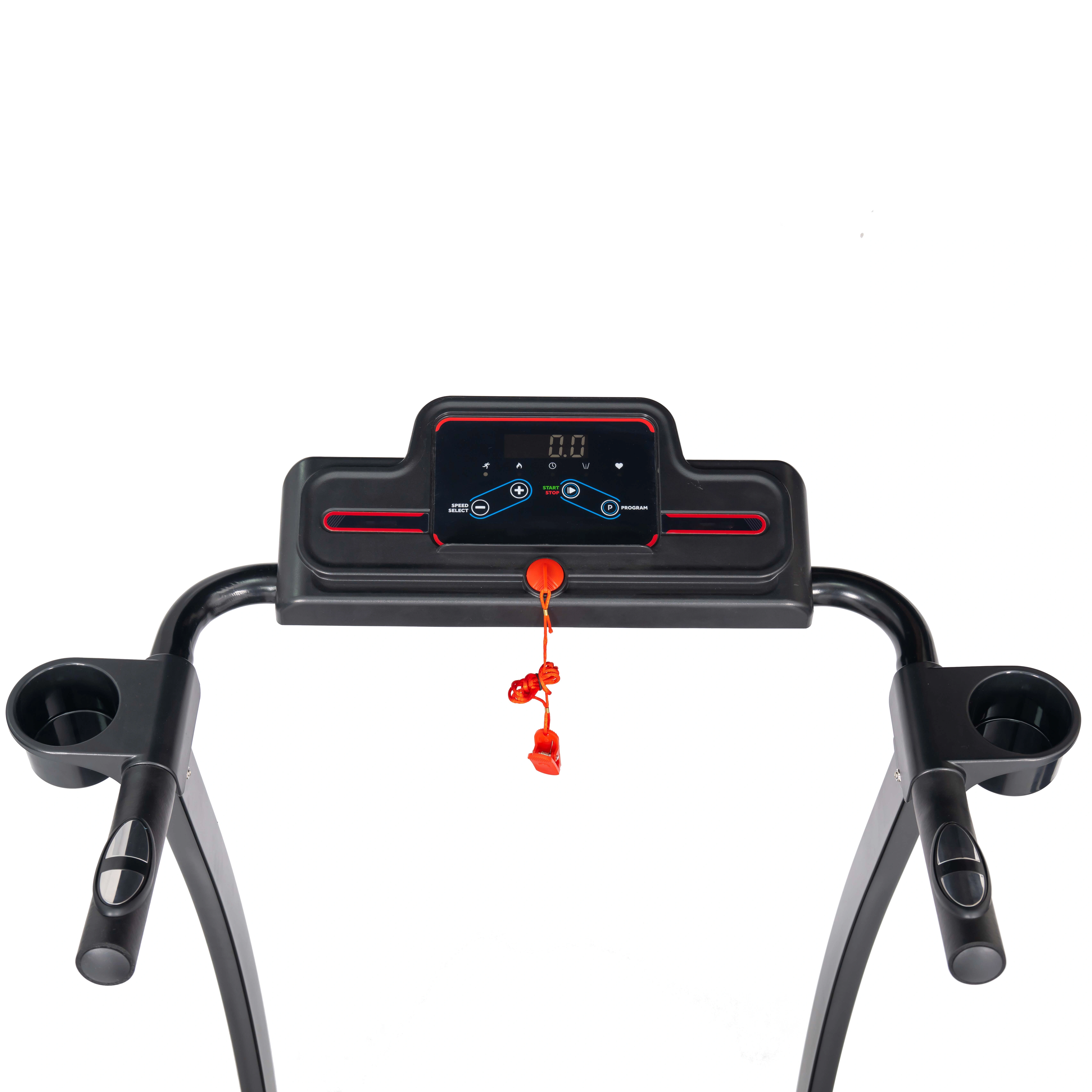 Gymbopro Portable Foldable Treadmill with LED Screen and Incline Home Use with Calorie Function — image 4