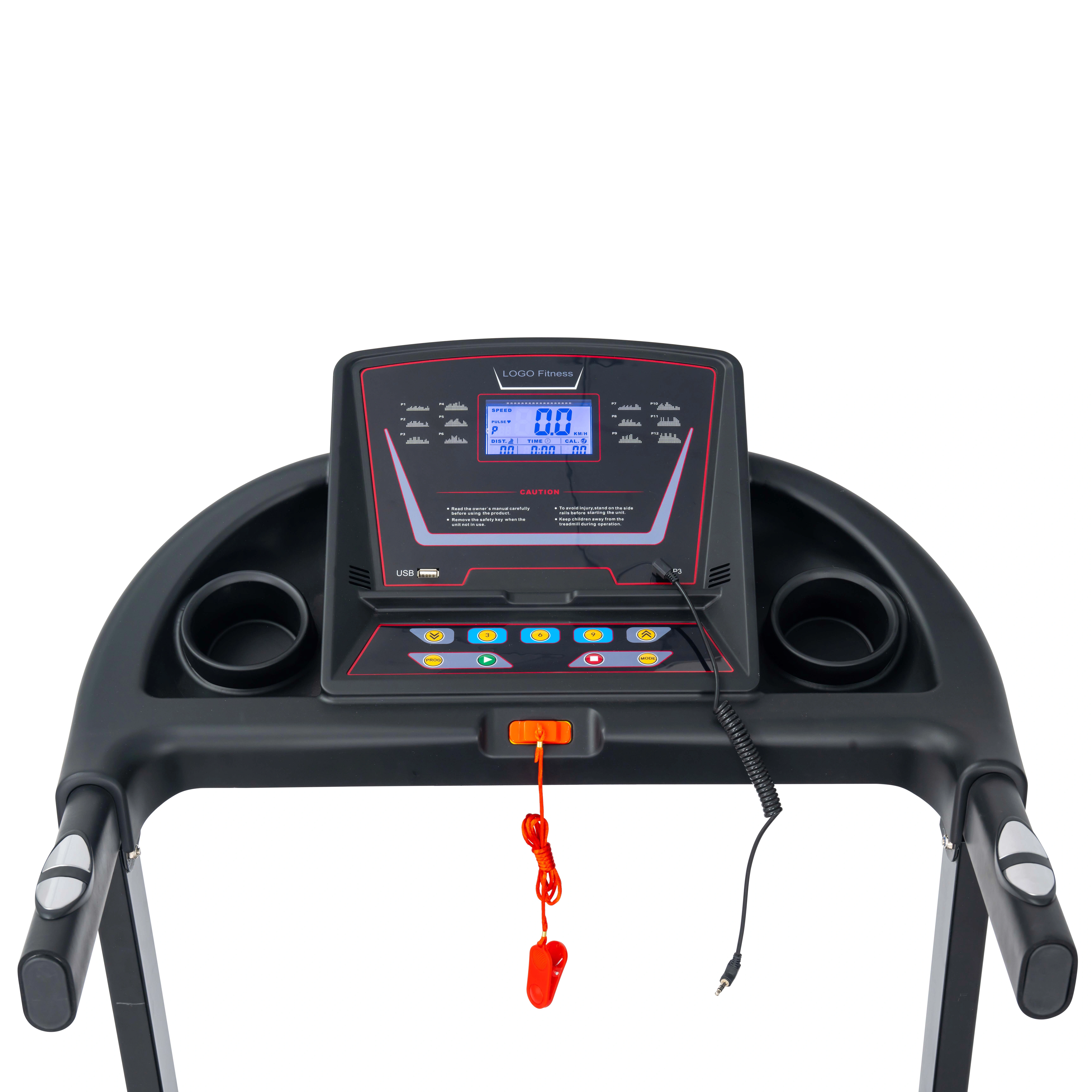 Gymbopro Treadmill Machine Electric Portable Folding Treadmill Foldable with Incline — image 6