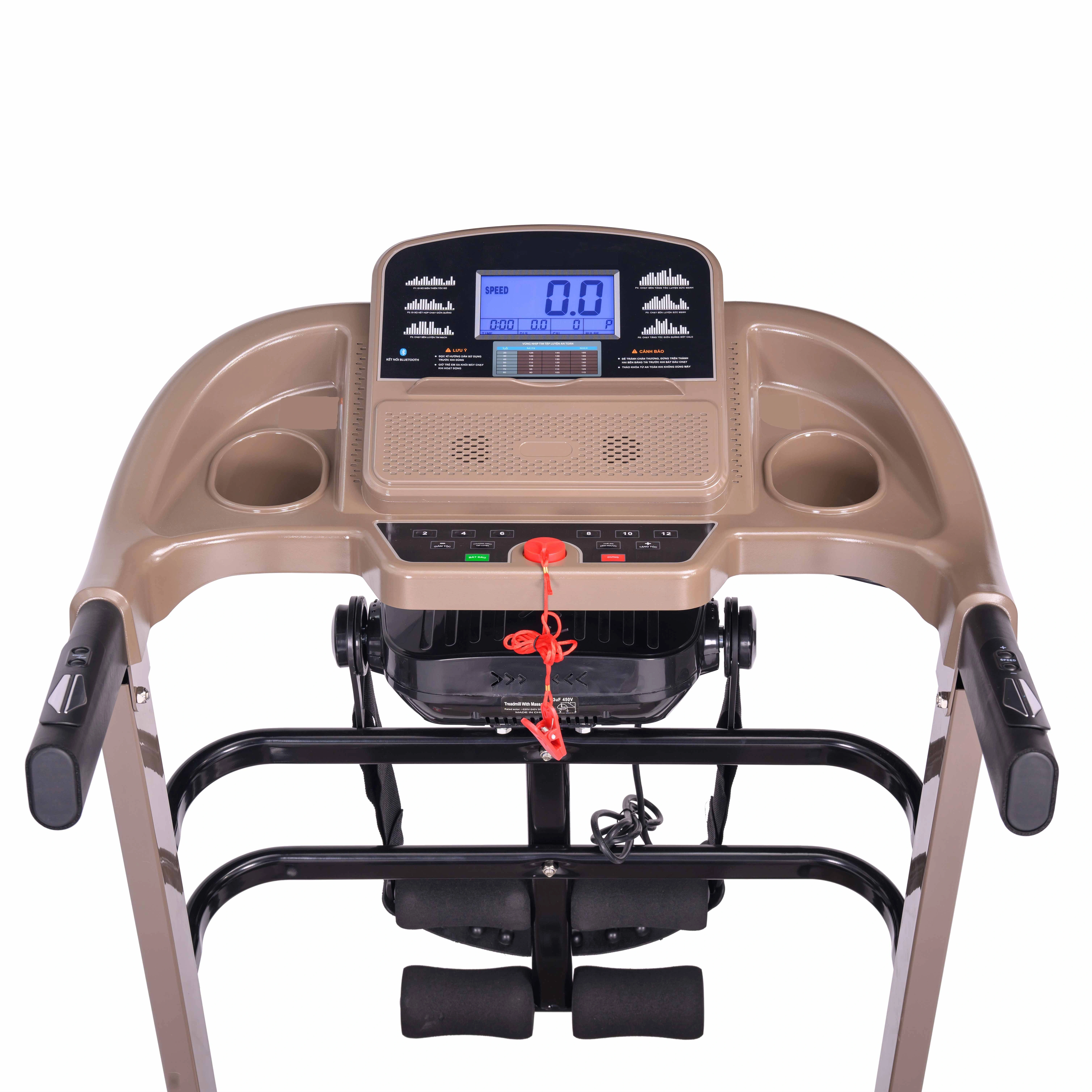 Gymbopro Foldable Portable Automatic Incline Motorized Treadmill — image 3
