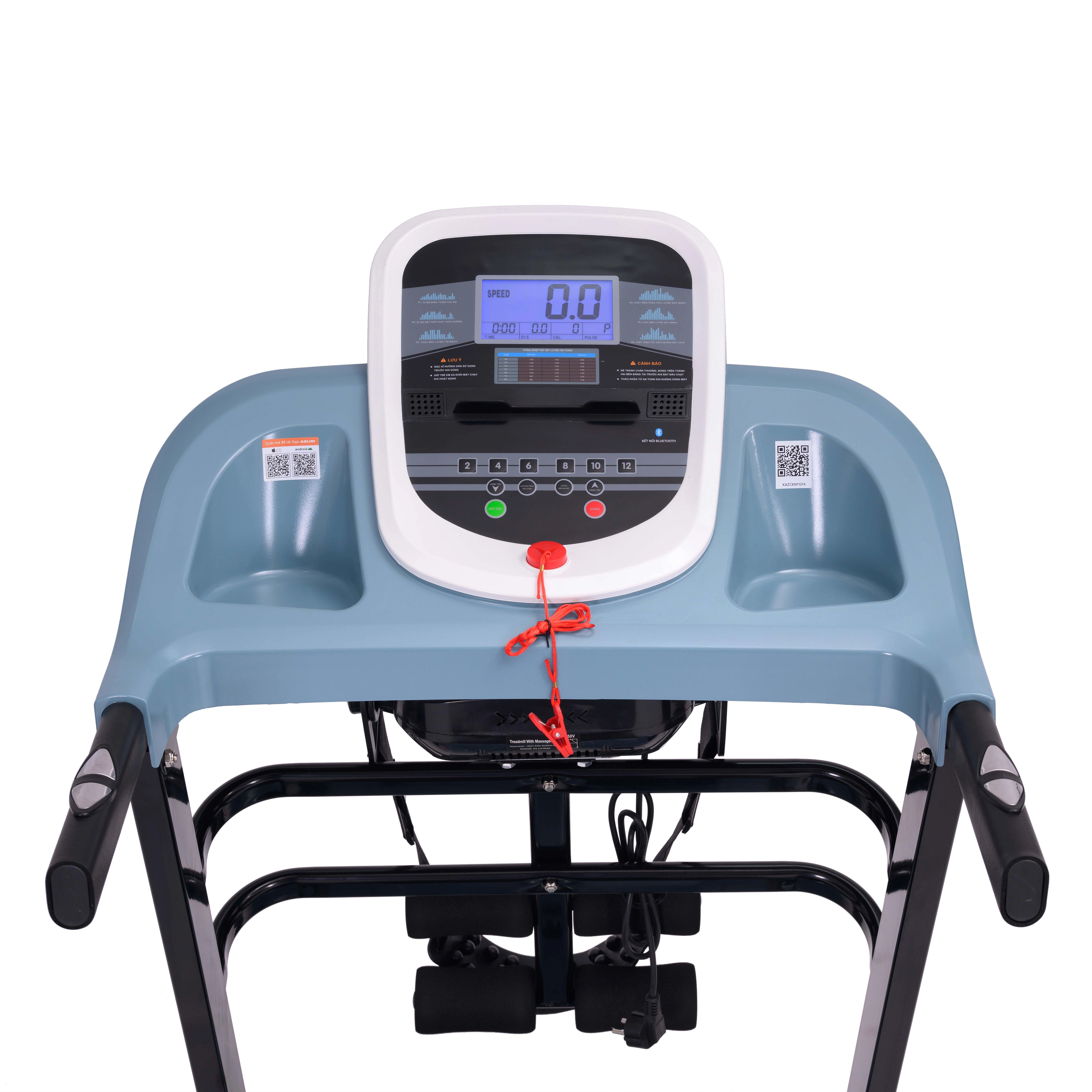 Gymbopro High Quality Foldable Treadmill Electric Auto Incline Home Fitness — image 3