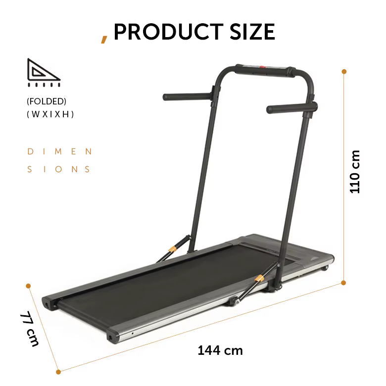 Cardio Training Exercise Electric Jog Treadmill Running Machine Smart Portable Under Desk Walking Pad Treadmill — image 2