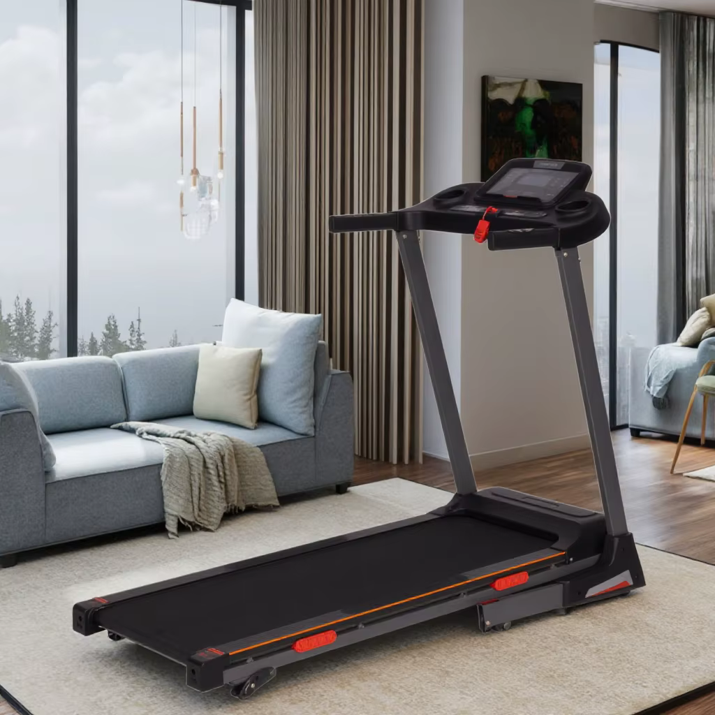 Gymbopro Indoor Multifunction Treadmill Folding Treadmill Electric Incline for Home — image 2