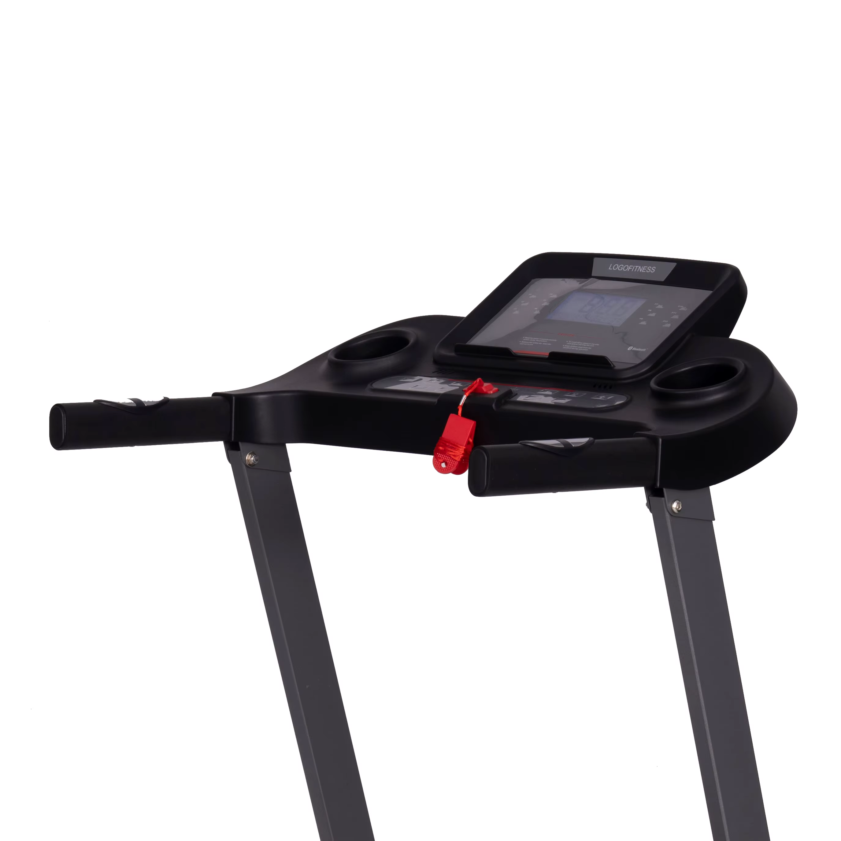 Gymbopro Indoor Multifunction Treadmill Folding Treadmill Electric Incline for Home — image 3