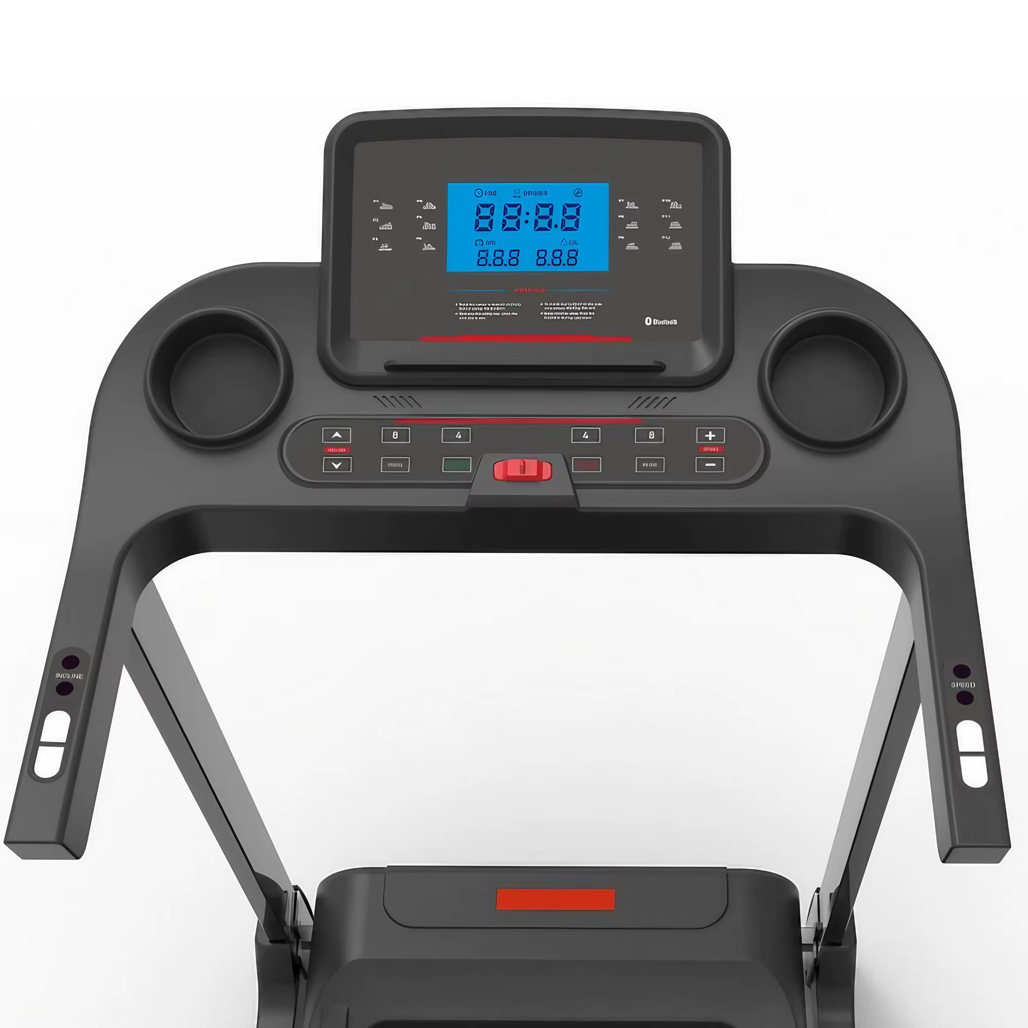 Gymbopro Indoor Multifunction Treadmill Folding Treadmill Electric Incline for Home — image 5