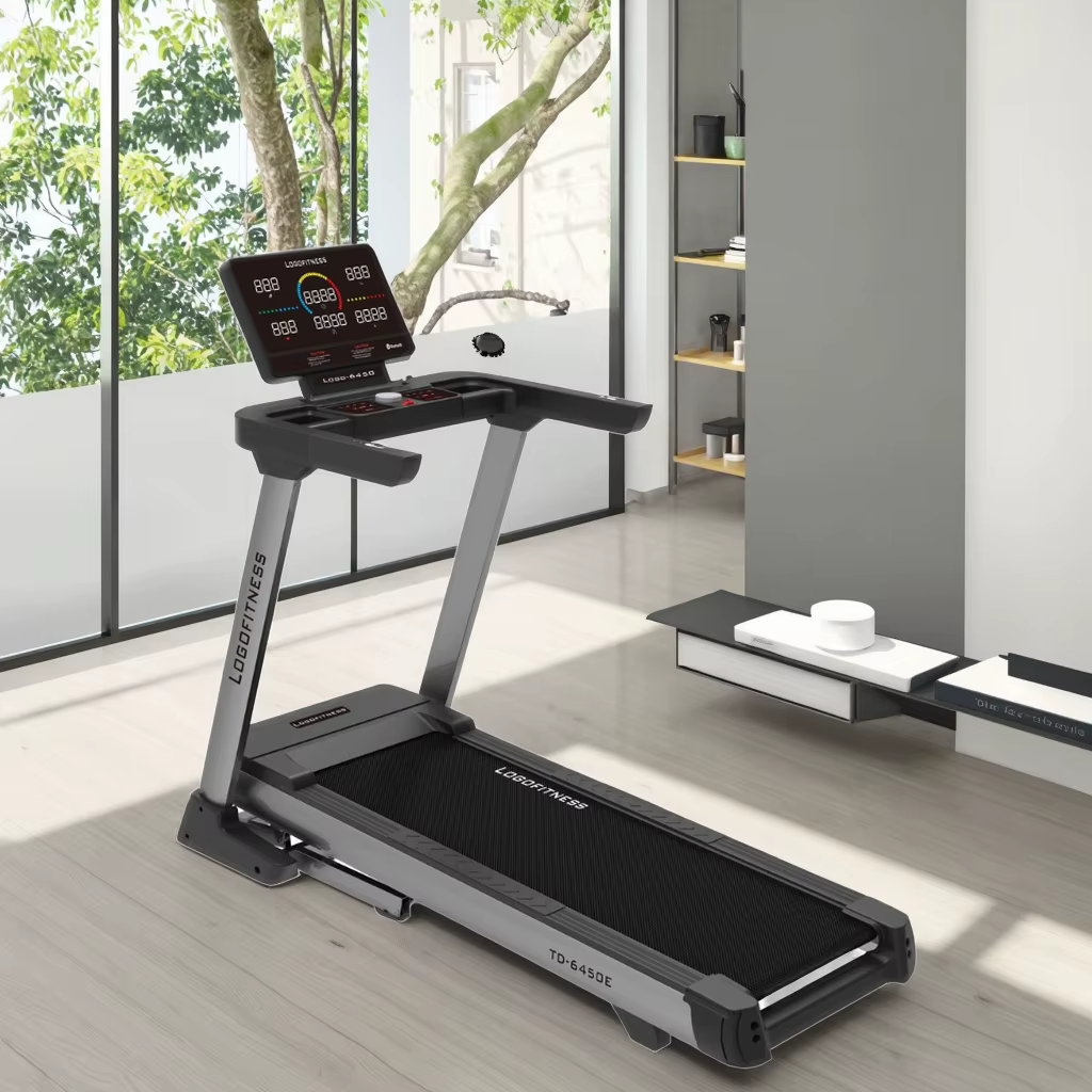 Gymbopro Electric Treadmill Home Gym Sport Electric Treadmill Machine Auto Incline for Home — image 2