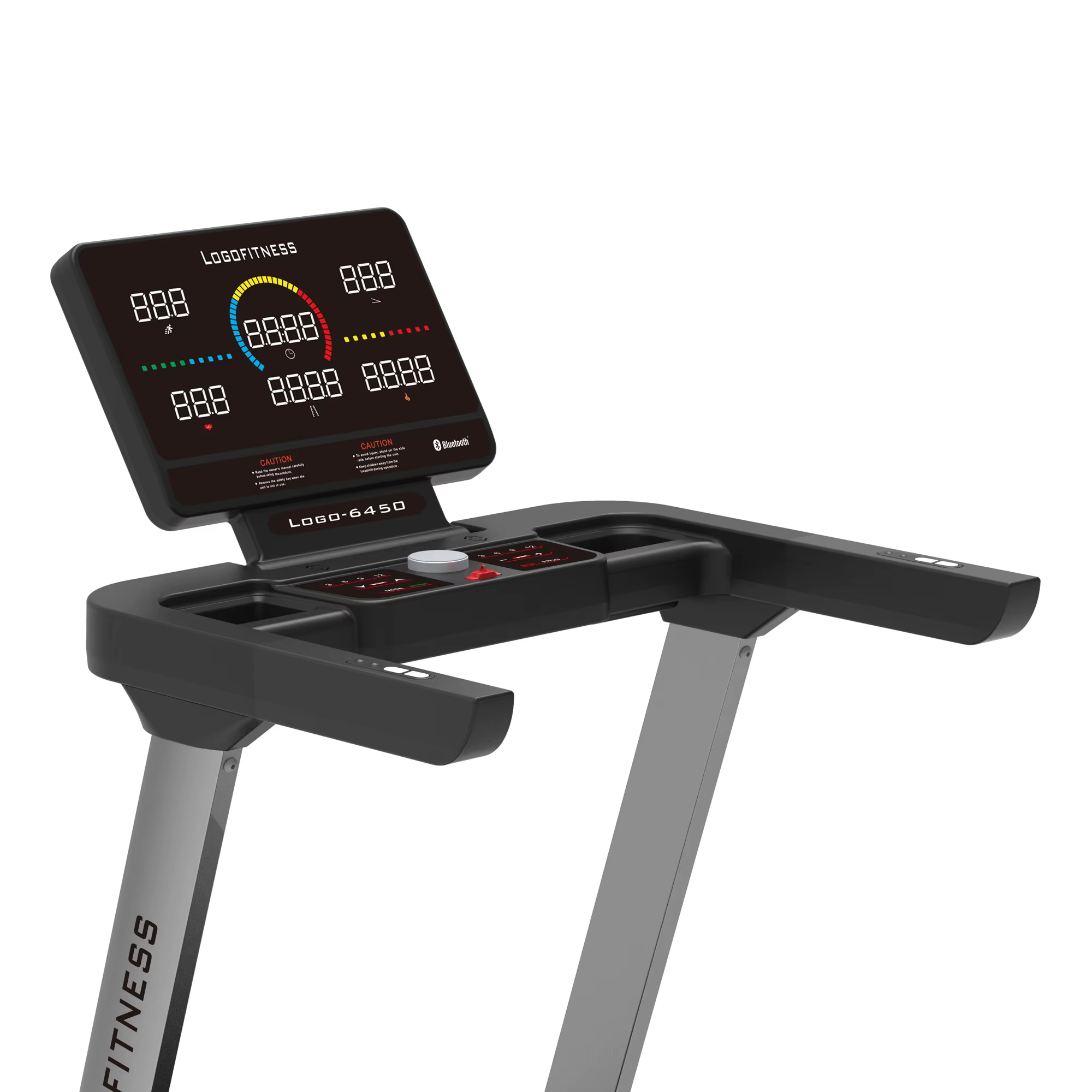Gymbopro Electric Treadmill Home Gym Sport Electric Treadmill Machine Auto Incline for Home — image 3