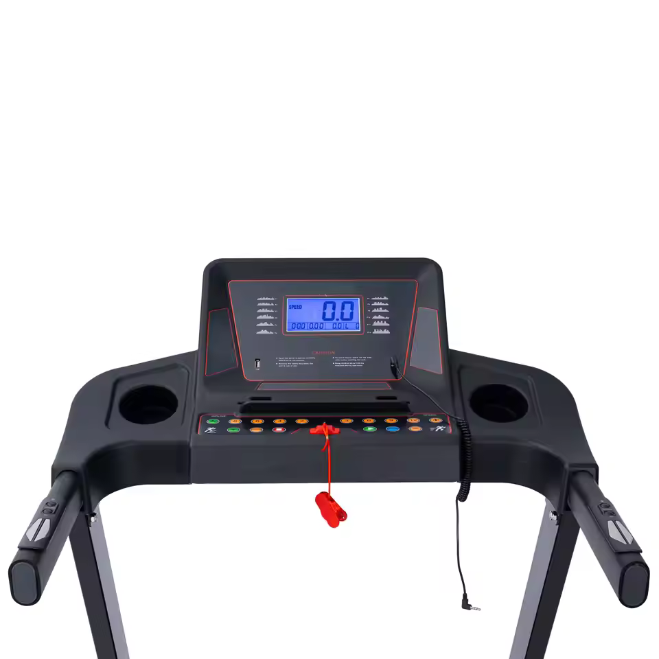 Gymbopro Multifunctional with Safety Lock Foldable Jogging Treadmill for Home Gym — image 6