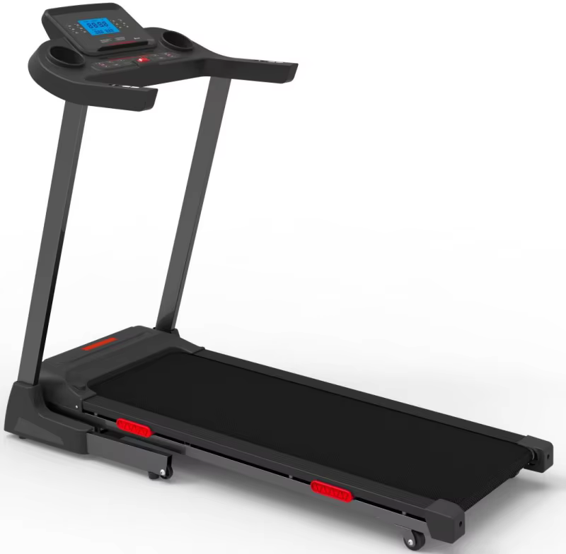 Shock-absorbing and Silent Treadmill with Incline Treadmill Foldable Electric for Home Use — image 3
