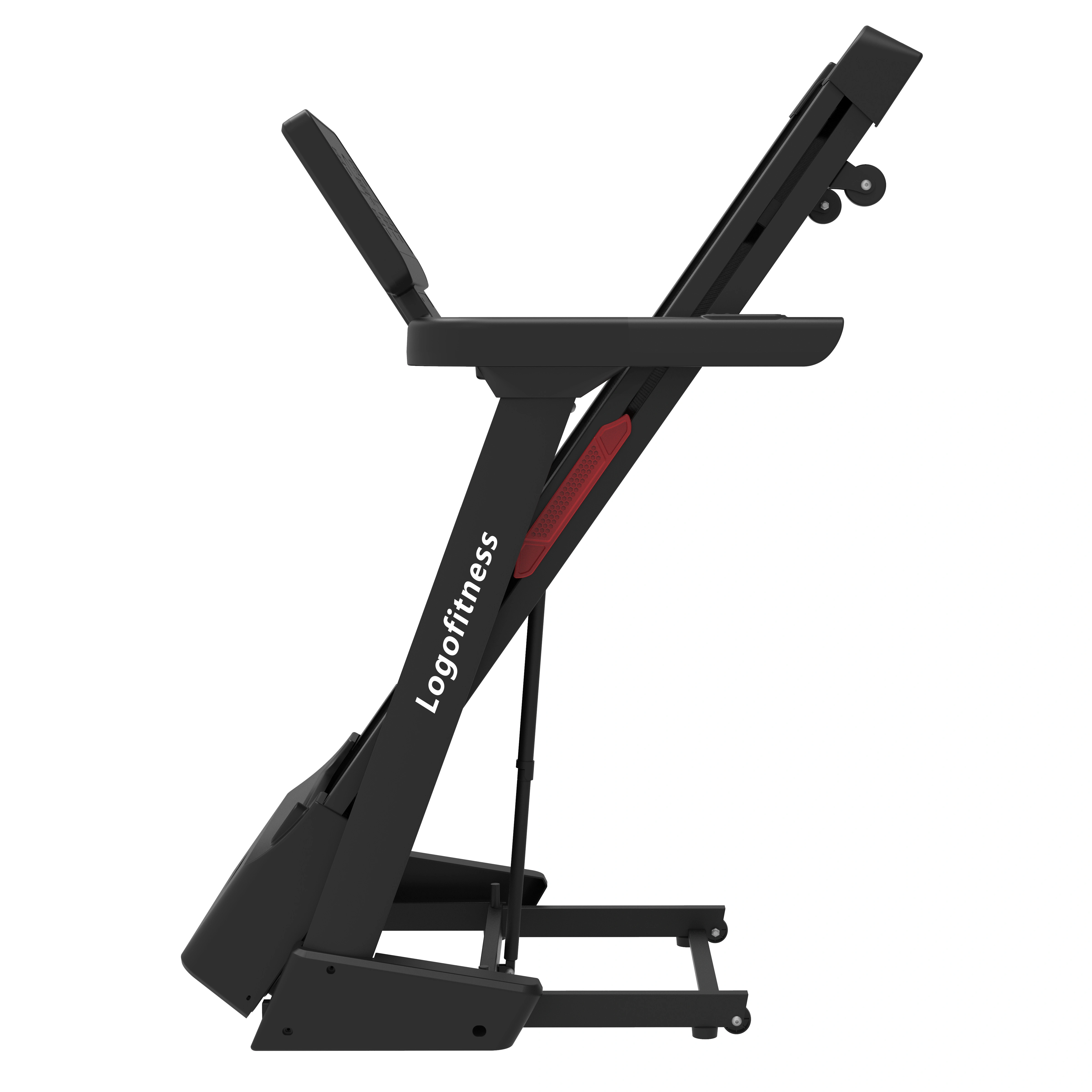 New High-power Shock-absorbing Quiet Foldable Electric Treadmill Auto Incline for Home — image 3