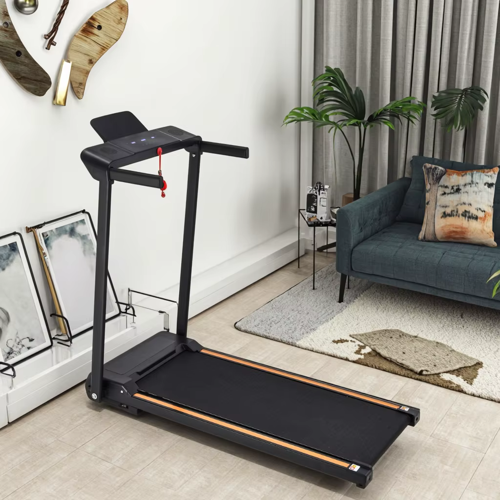 Wholesale Customized Models with Tablet Stands High Quality Foldable Treadmill Machine for Home Gym — image 3