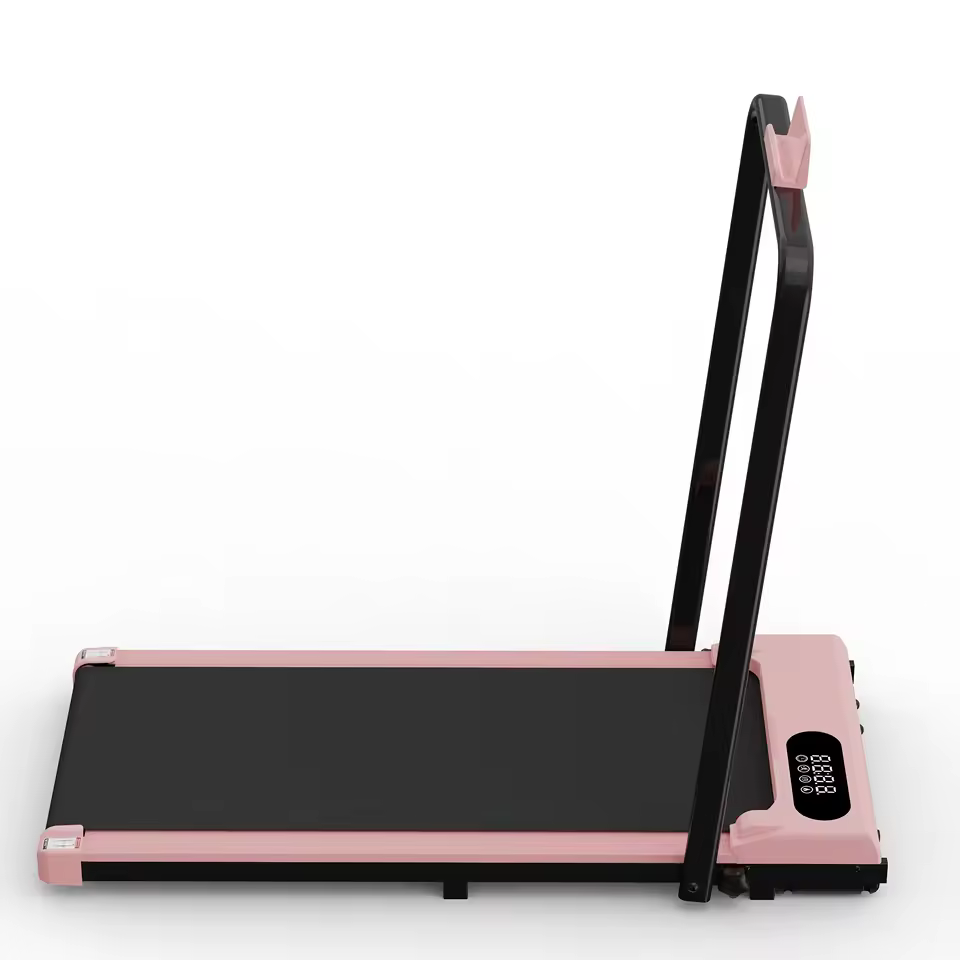 Gymbopro Factory Wholesale with Flat Stand pink Walking Pad Treadmill Foldable for Home — image 2