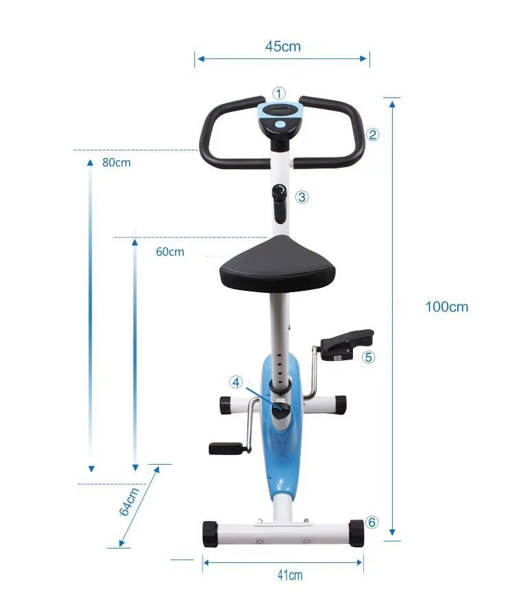 Gymbopro Wholesale with Monitor Can Be Customized LOGO Pedal Exercise Bike for Home Gym — image 3
