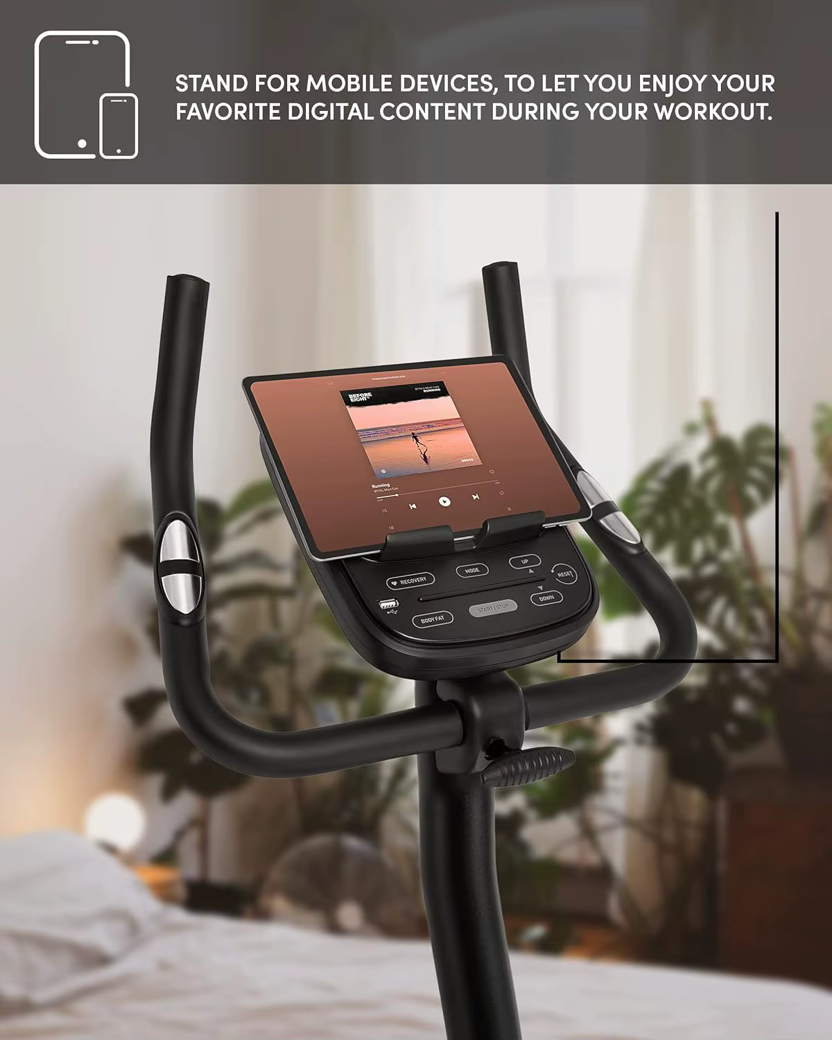 Home Use Fitness Magnetic Exercise Bicycle Stationary Bike Cardio Training Bike for Indoor — image 4