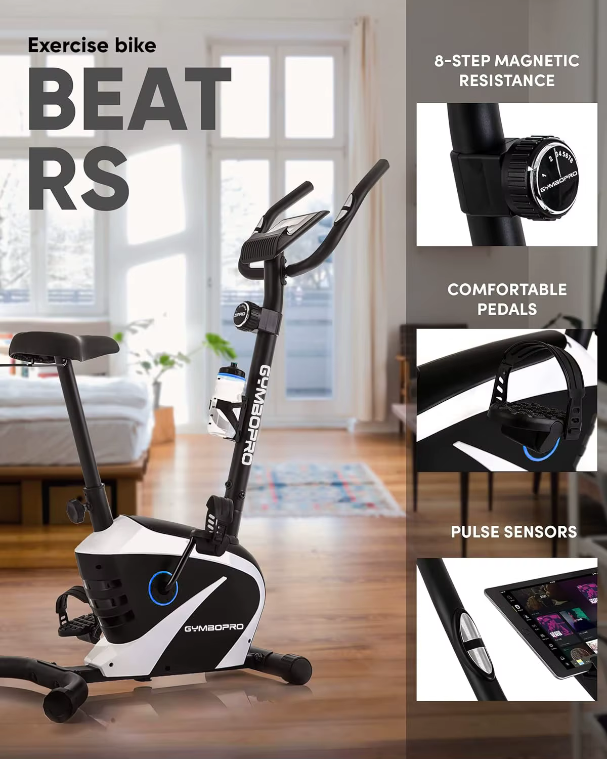 Cheap Gym Equipment Fitness Exercise Bicycle Cheap Adult Bicycle Magnetic Exercise Bike With Factory Price — image 2