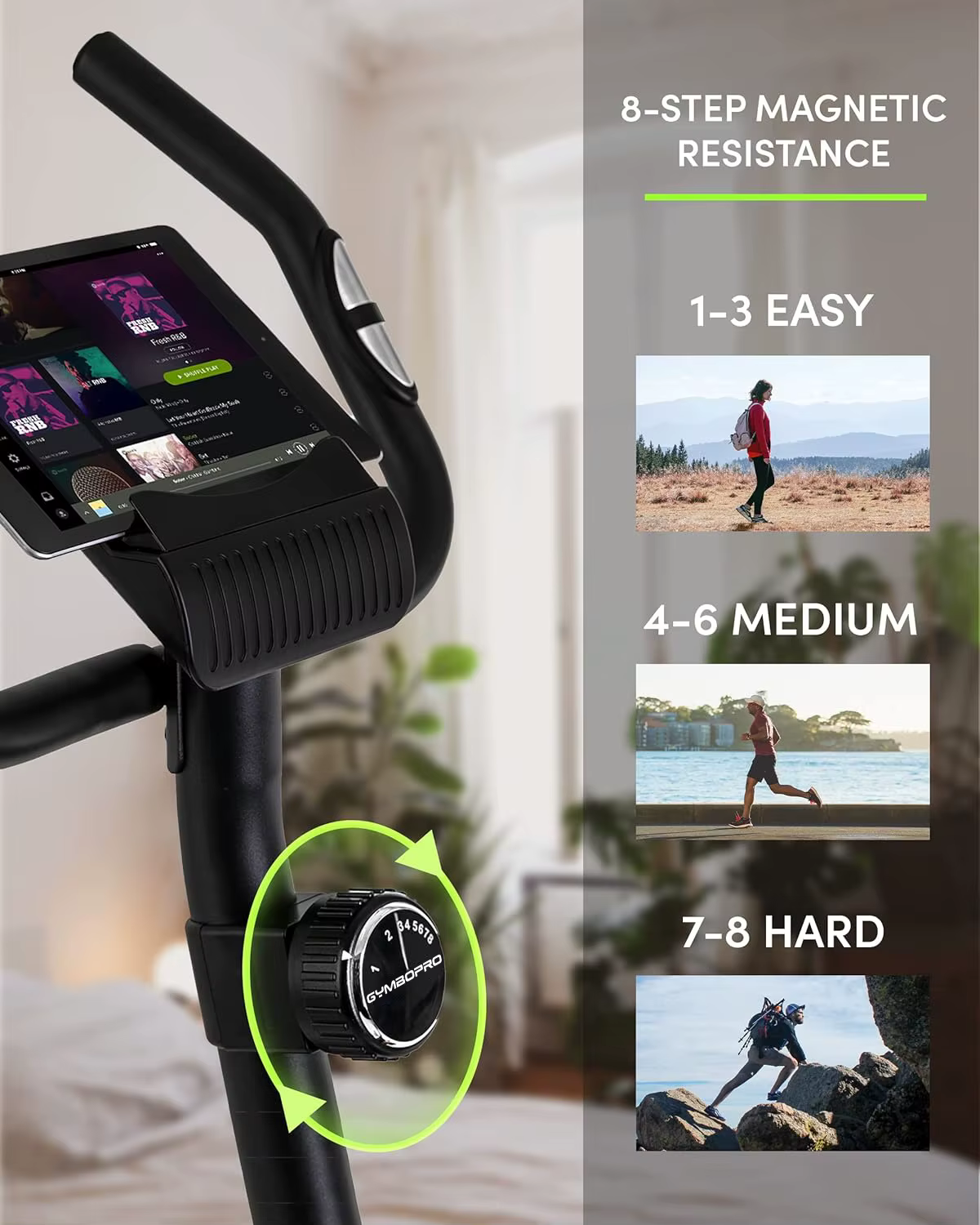 Cheap Gym Equipment Fitness Exercise Bicycle Cheap Adult Bicycle Magnetic Exercise Bike With Factory Price — image 5