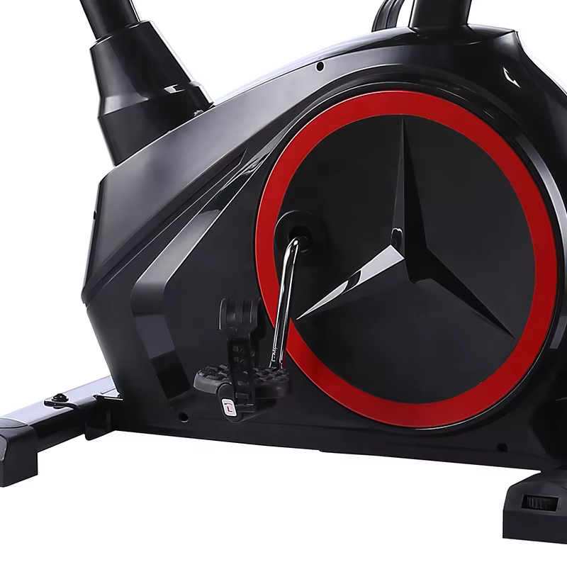 New Products Fitness Equipment Adjustable Height 8 Speed Folding Magnetic Exercise Bike — image 4