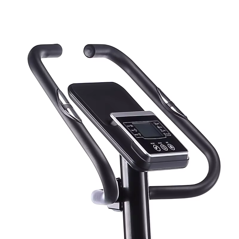 New Products Fitness Equipment Adjustable Height 8 Speed Folding Magnetic Exercise Bike — image 6
