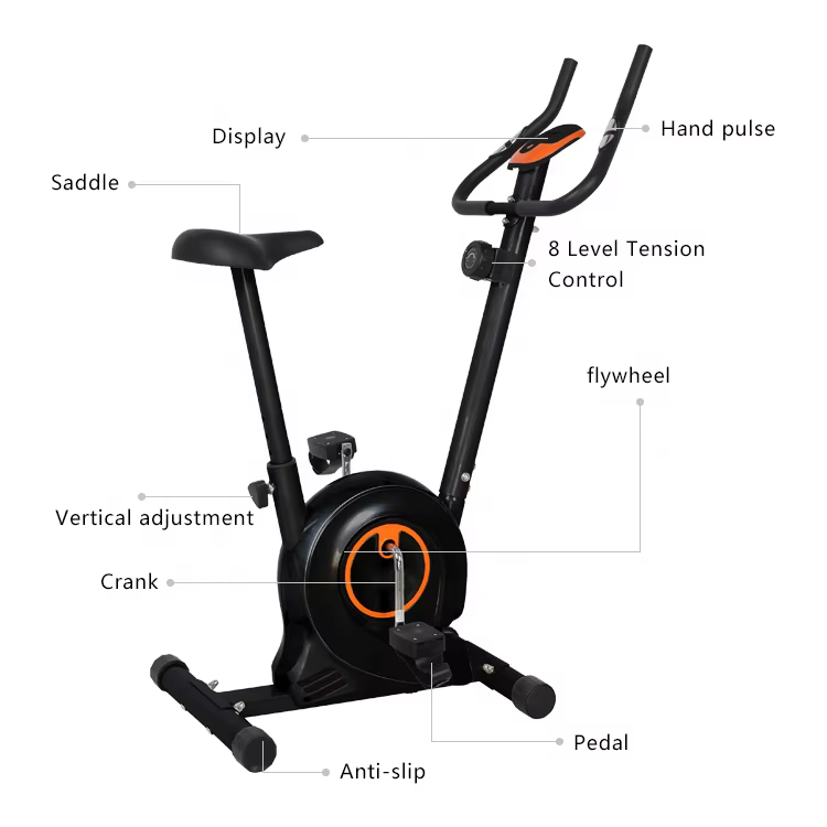 Indoor High Sales Fitness Equipment Bike Magnetic Flywheel Exercise Bike — image 2