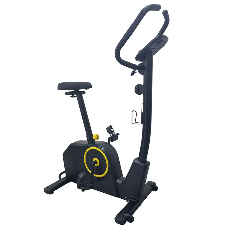 Gym 4kg with 3pcs Crank Bike Adjustable 8 Levels of Magnetic Resistance by Manual Plastic Pedal Magnetic Exercise Bike — image 5