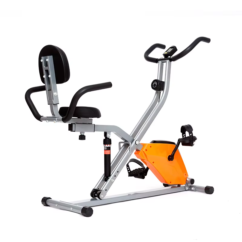 Gymbopro Factory Rower in One Magnetic Resistance Recumbent Rowing Cycle V Exercise Bike Machine for Sale — image 3
