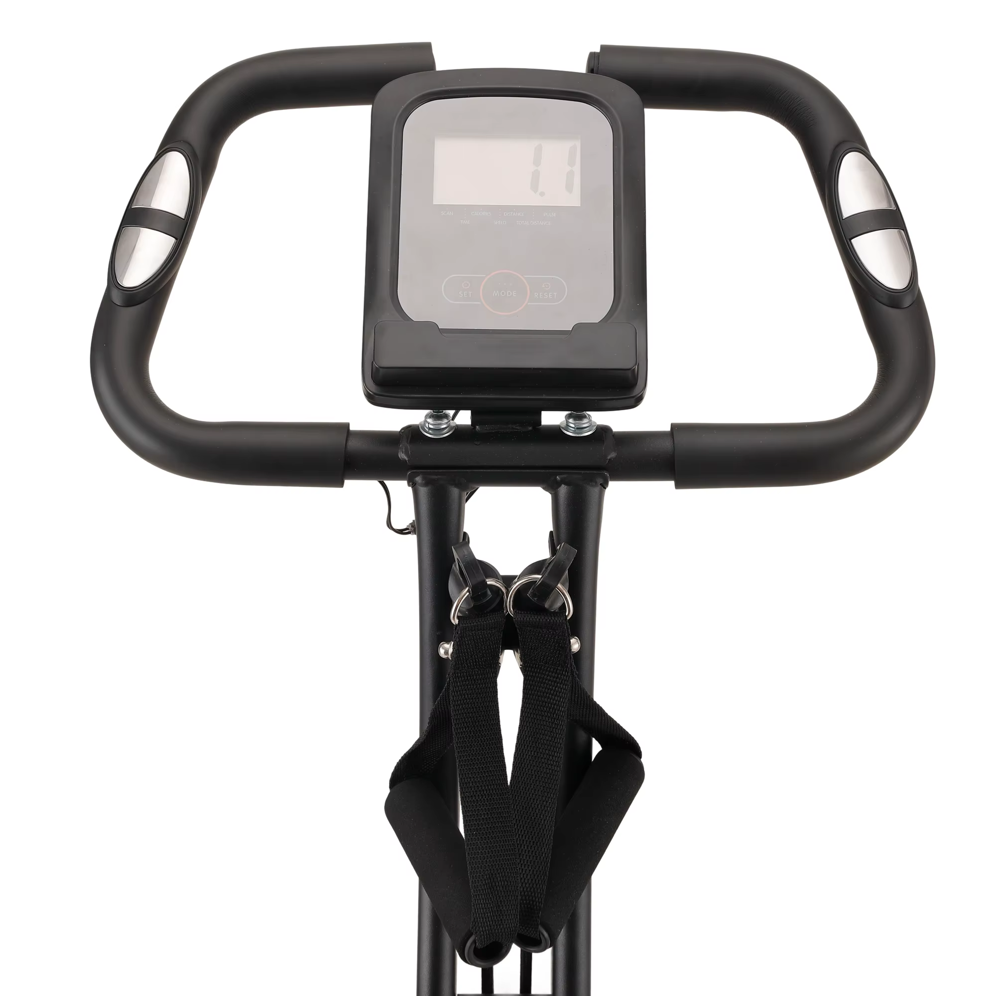 Gymbopro With 16 Magnetic Resistance Levels, Arm & Leg Resistance Bands Indoor Cycle Foldable Exercise Bike Spinning — image 4