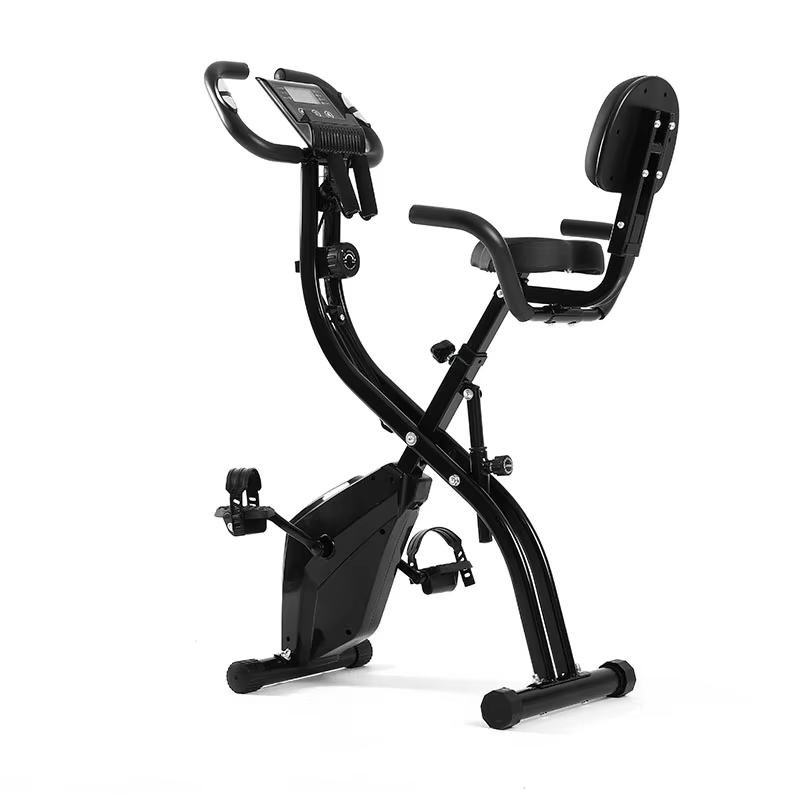 Gymbopro Fitness Gym Equipment Magnetic Folding Cycle Exercise X Bikes for Sale — image 2