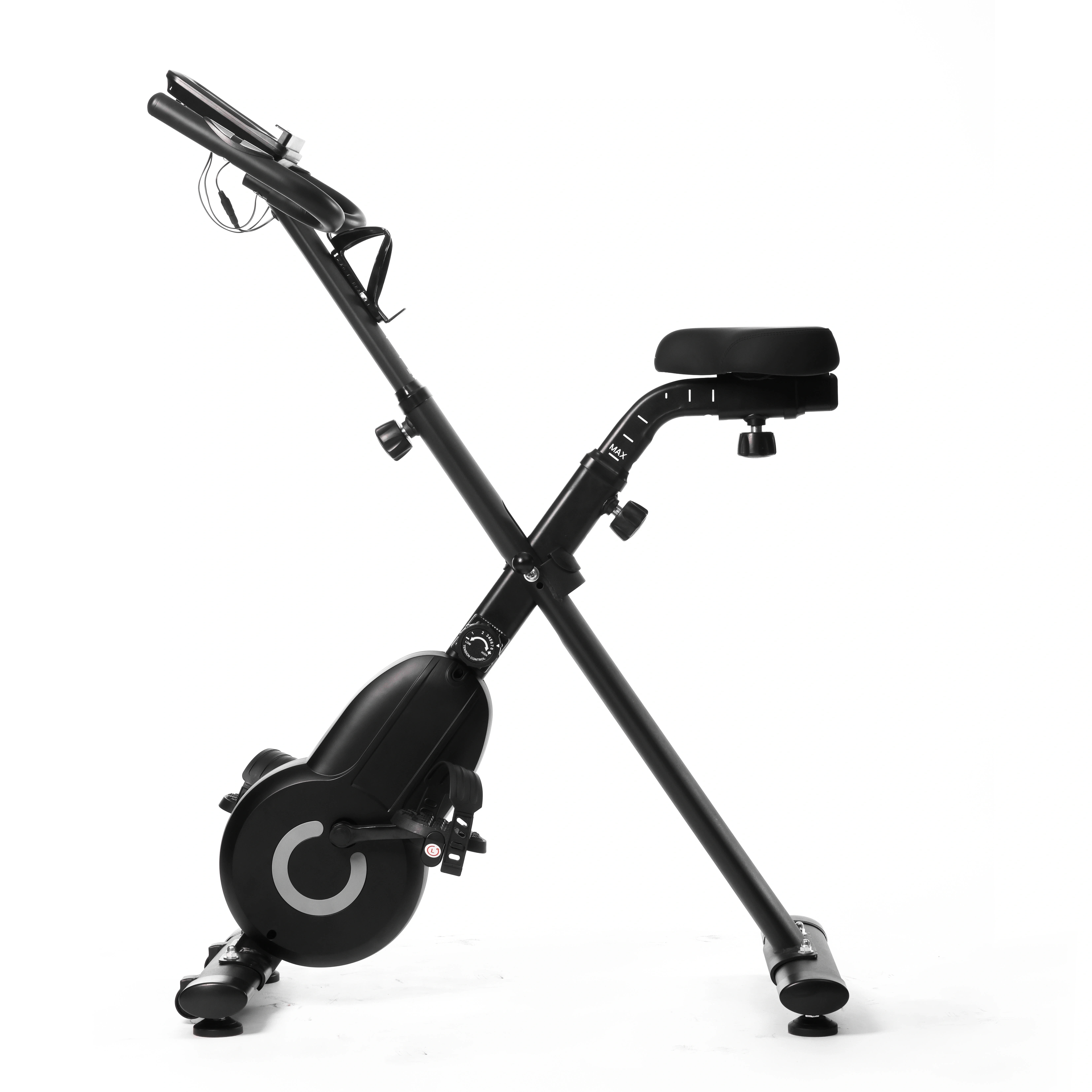Gymbopro High Quality Thickened Seatpost Indoor Cycle Folding X Exercise Bike Spinning — image 4