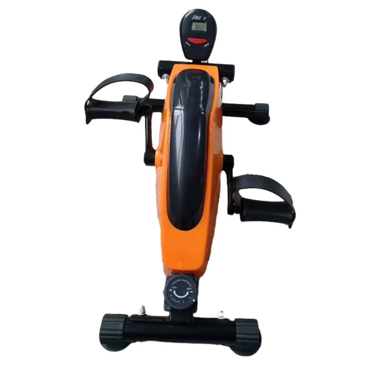 Mini Exercise Bike Magnetic Mini Cycle Pedal Exercise Exerciser Physical Digital Leg Foot Office Home Under Desk Bike for Home — image 2