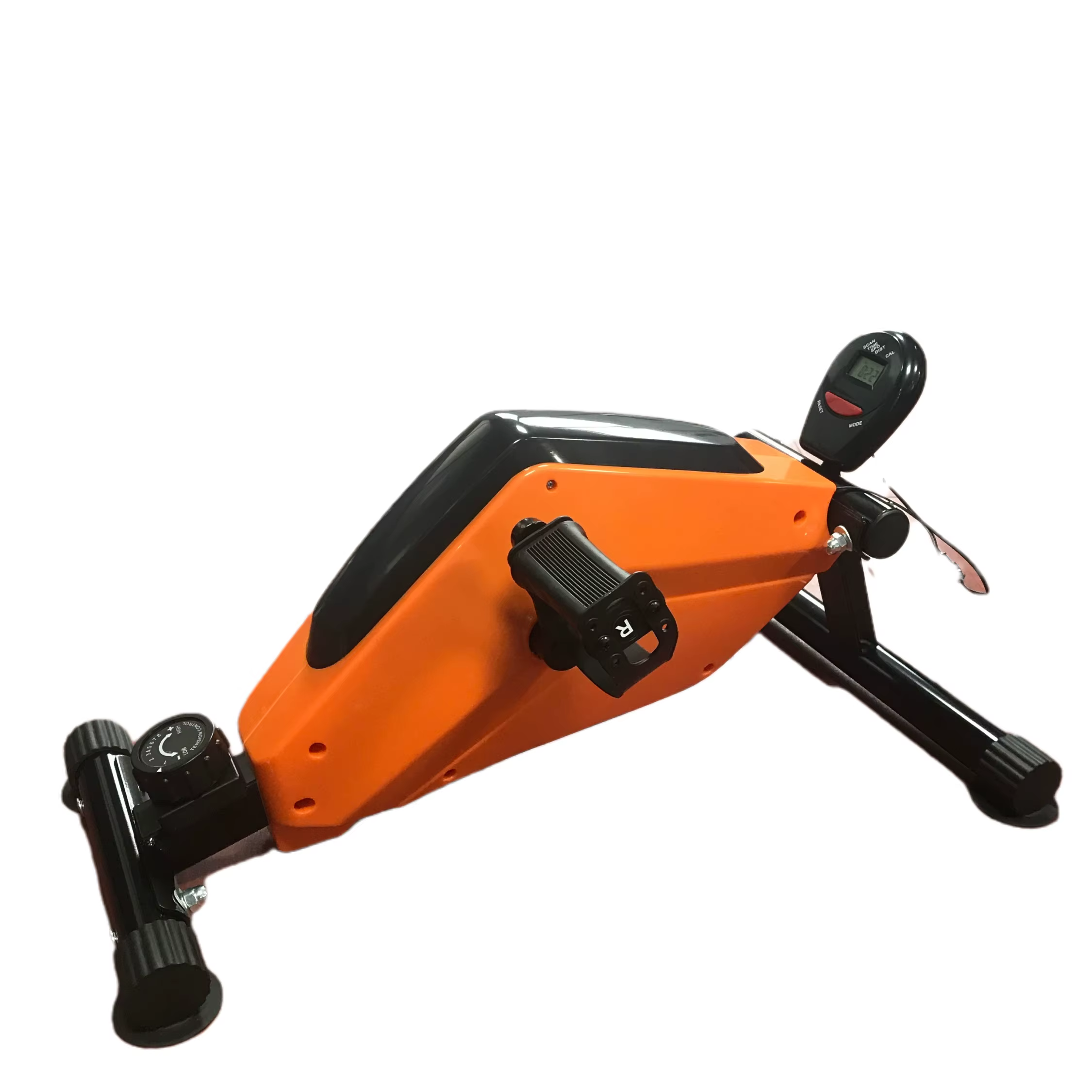 Mini Exercise Bike Magnetic Mini Cycle Pedal Exercise Exerciser Physical Digital Leg Foot Office Home Under Desk Bike for Home — image 3
