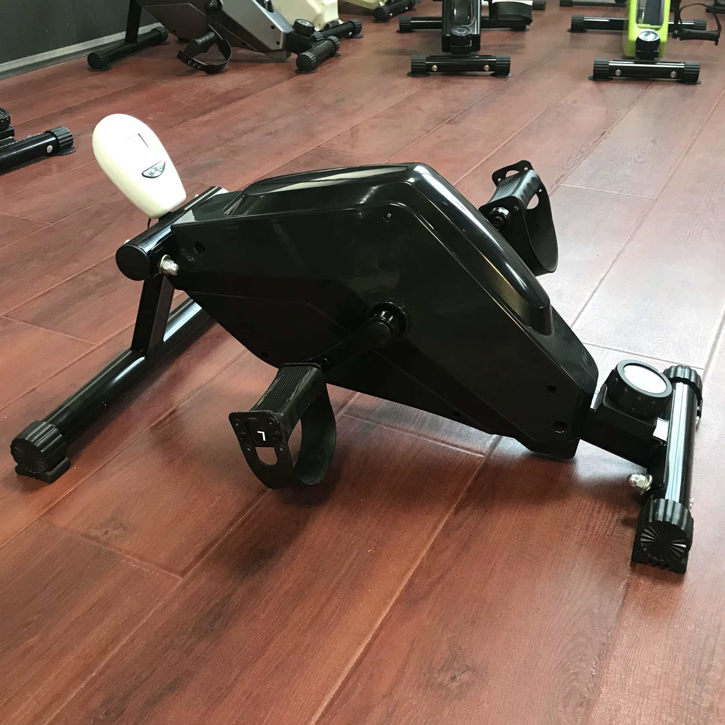Mini Exercise Bike Magnetic Mini Cycle Pedal Exercise Exerciser Physical Digital Leg Foot Office Home Under Desk Bike for Home — image 6