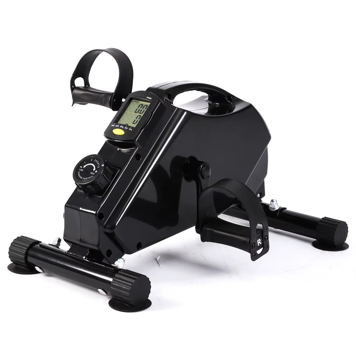 Portable with Handle Desk Exercise Bike Mini Silent Magnetic Exercise Bikes for Home Gym — image 3