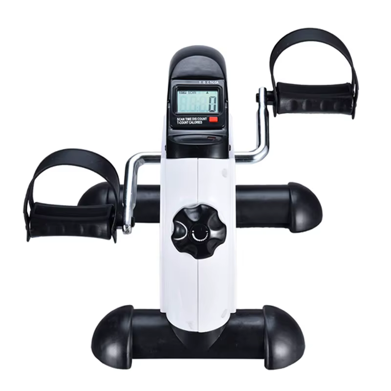 Indoor Mini Home Cardio Foot Hand Leg Crane Pedal Cycle Bike Exerciser Hand Held Exercise Equipment for Disabled and Elderly — image 2