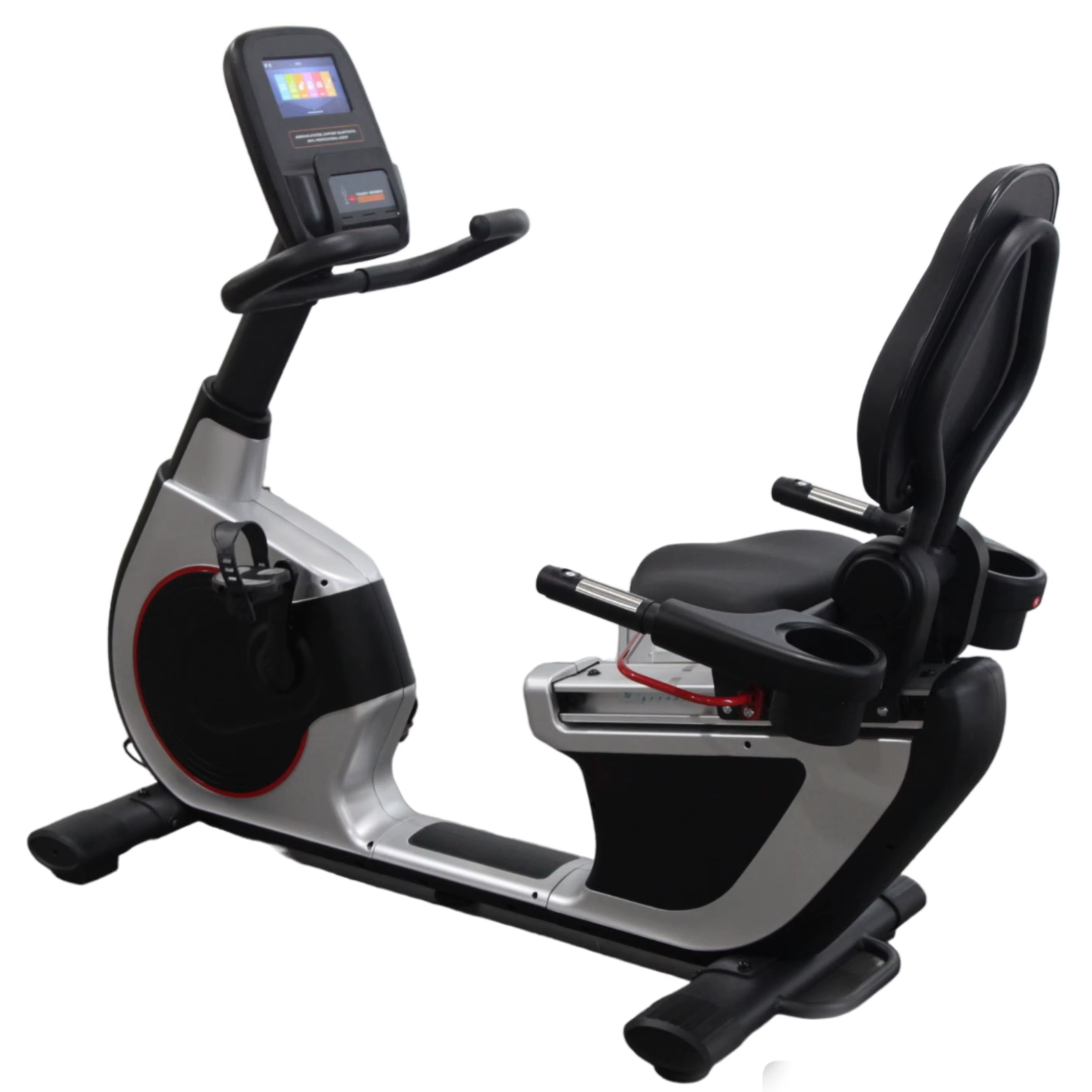 Gymbopro Luxury Professional Horizontal Exercise Bike Magnetic Electric Exercise Bike — image 2