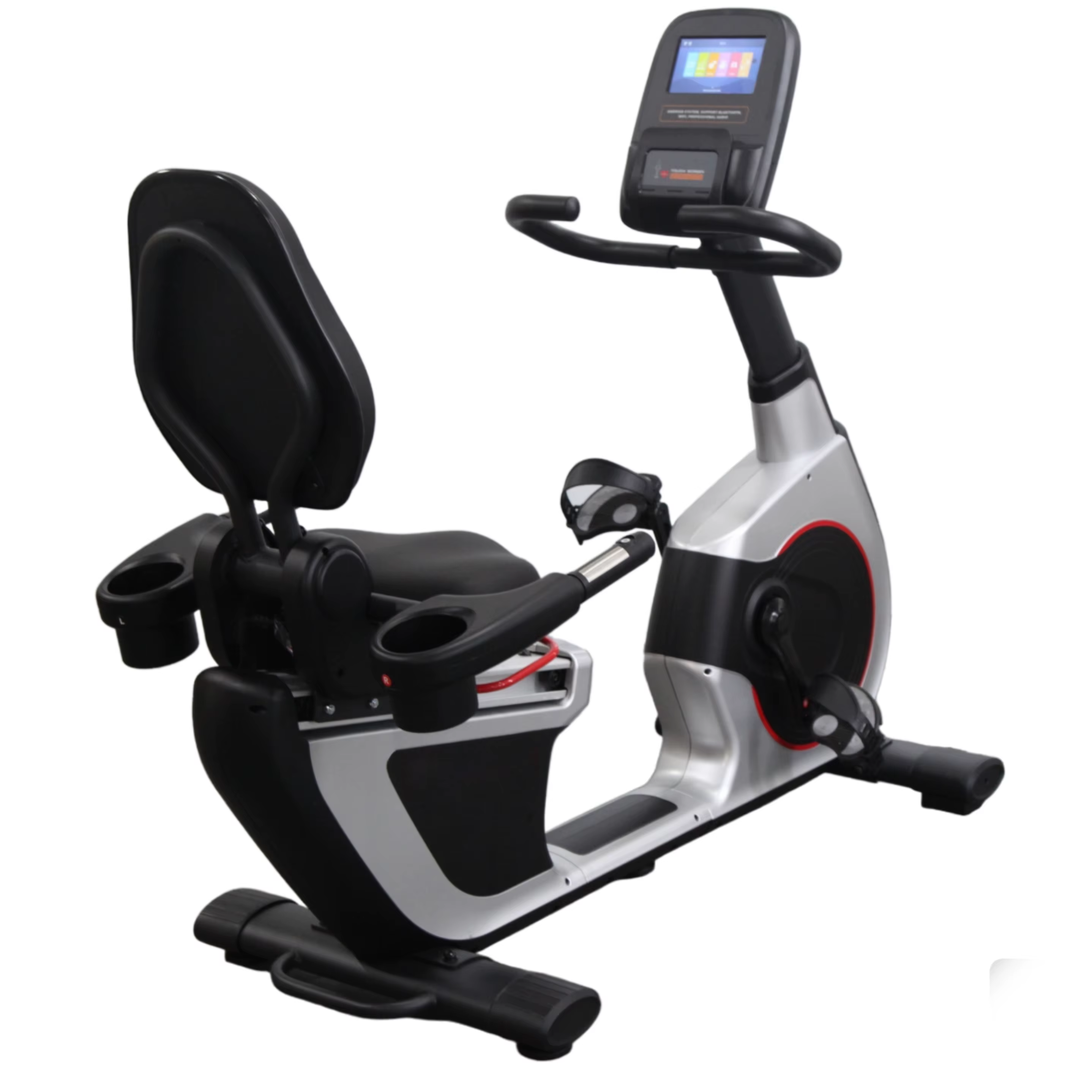 Gymbopro Luxury Professional Horizontal Exercise Bike Magnetic Electric Exercise Bike — image 4