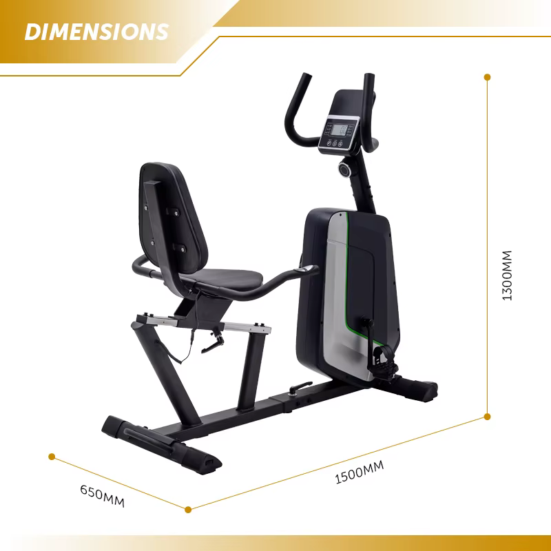 Gymbopro Wholesale New Fitness Bicycle Commercial Electric Recumbent Bike Magnetic Bike — image 2
