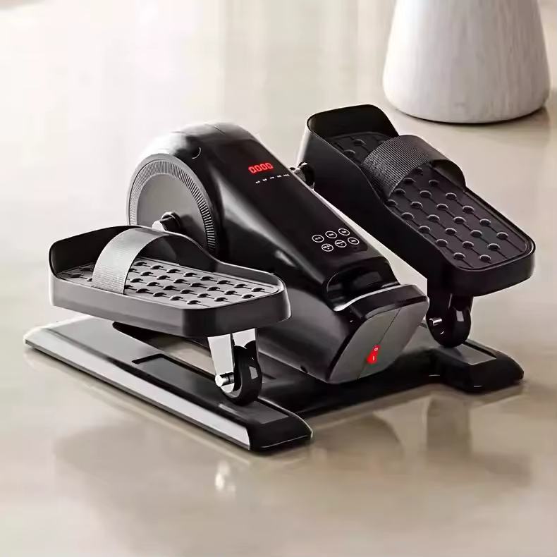 with Elastic Band Silent Mini Under Desk Elliptical Magnetic Small Elliptical for Home — image 2