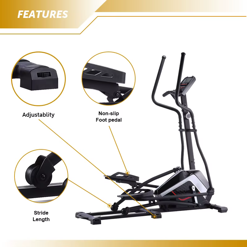 Gymbopro Hot Sale Orbit Elliptical Trainer Home Gym Fitness Magnetic Cross Elliptical Trainers — image 5