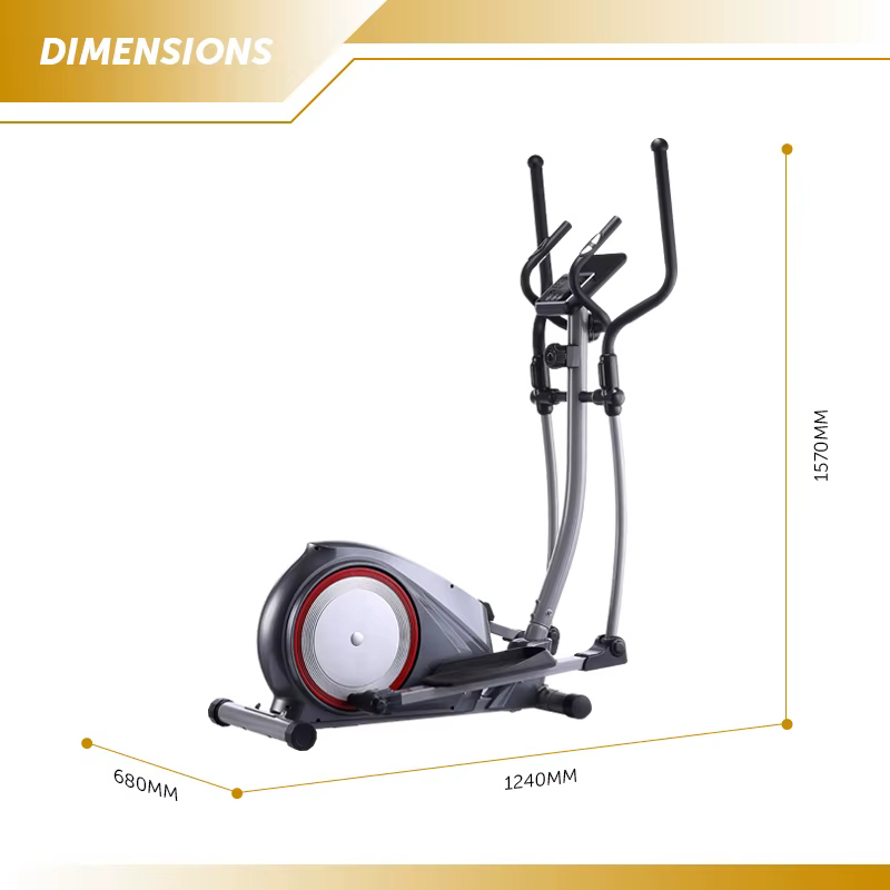 2023 Wholesale Custom Home Magnetic Elliptical Cross Trainer Bike Commercial Magnetic Elliptical Cross Trainer — image 2