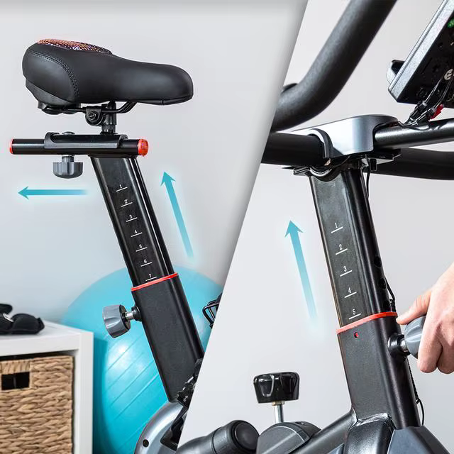 Factory Wholesale Indoor BIke Adjustable Magnetic Resistance System Spin Bike for Home Gym Use — image 4