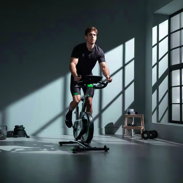 Indoor Bike with Magnetic Resistance for Silent Training Indoor Cycle Exercise Bike Spinning — image 6