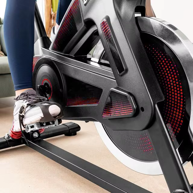 With Manual Resistance, Sports Handlebars and Saddle, LCD Display Indoor Spinning Bikes for Home Fitness — image 5