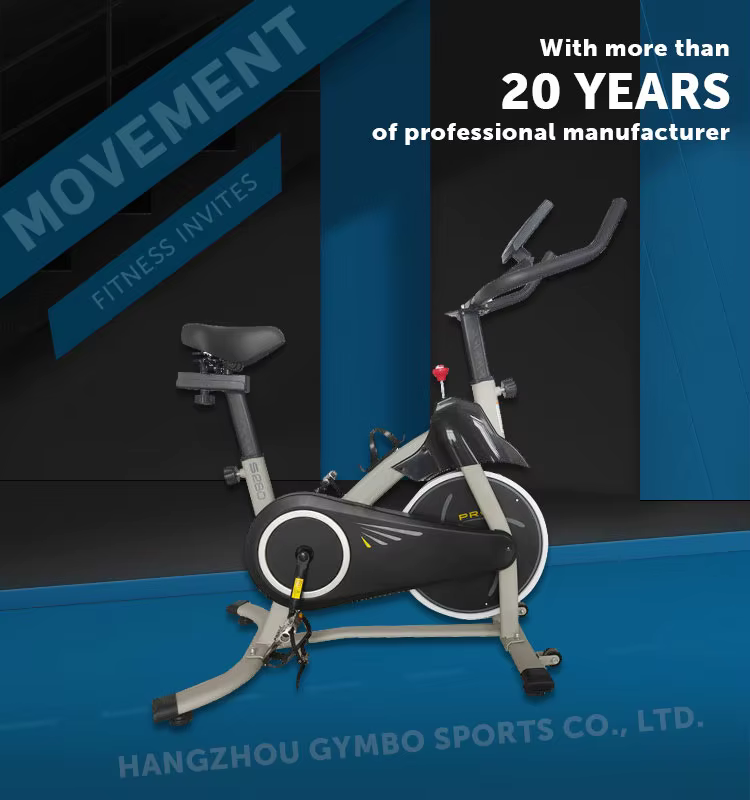 Indoor Sport Fitness Equipment Exercise Cycle, Professional Magnetic Stationary Spinning Bike For Home Use — image 3